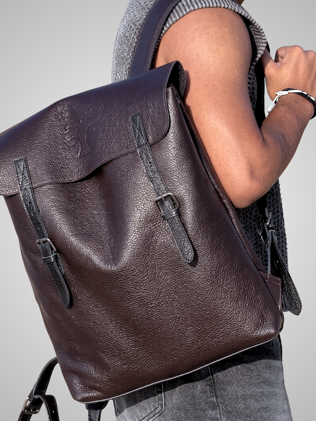 Leather Backpack