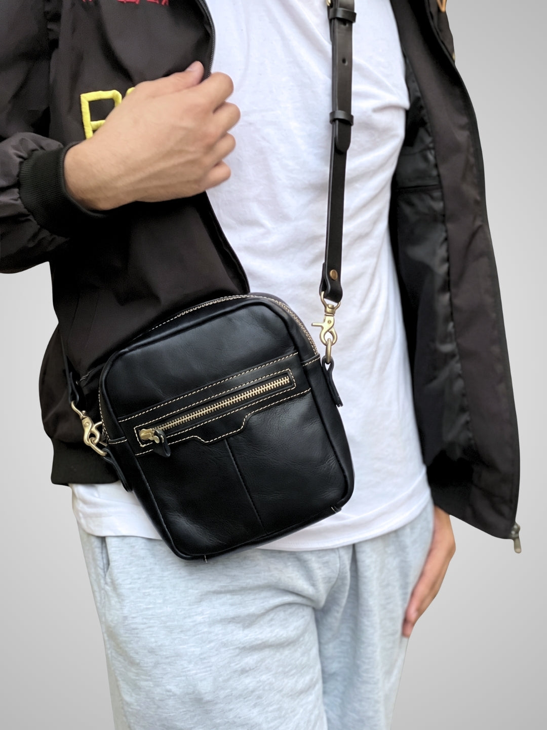 Sling Leather Bag